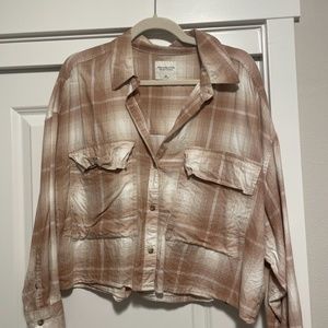 Abercrombie Plaid Button up